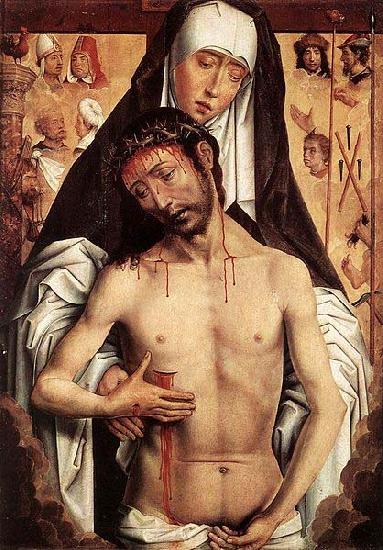 Hans Memling The Virgin Showing the Man of Sorrows oil painting picture